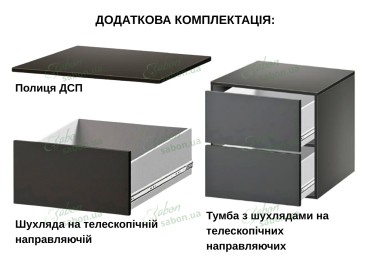 Шафа-купе Стандарт 7.1 шестидверна H-240 2