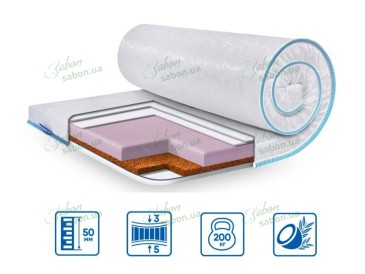 Ортопедичний міні-матрац COCOS COMFORT жаккард