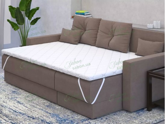 Ортопедический мини-матрас Topper-futon 1 кокос жакард 2