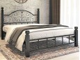 Металеве ліжко Анжеліка Дерево