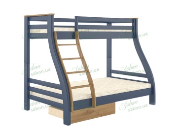 Дерев'яне двоярусне ліжко Аляска 2