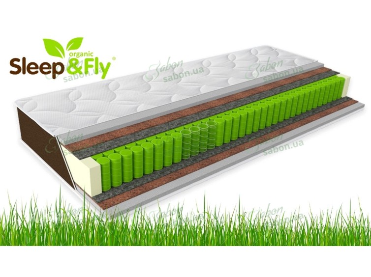 Ортопедический матрас Sleep&Fly Organic Verso 1