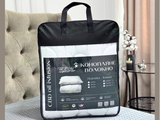 Ковдра КОНОПЛЯНЕ ВОЛОКНО 2