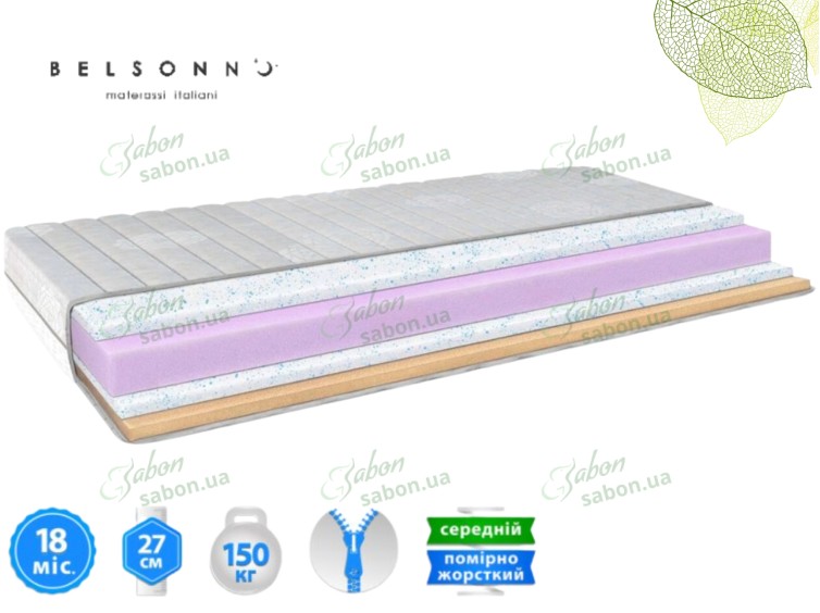 Ортопедичний матрац Belsonno Verde III 1