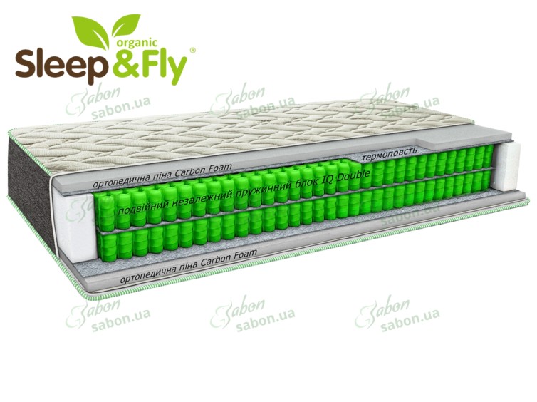 Ортопедичний матрац Sleep&Fly Organic Delta 1