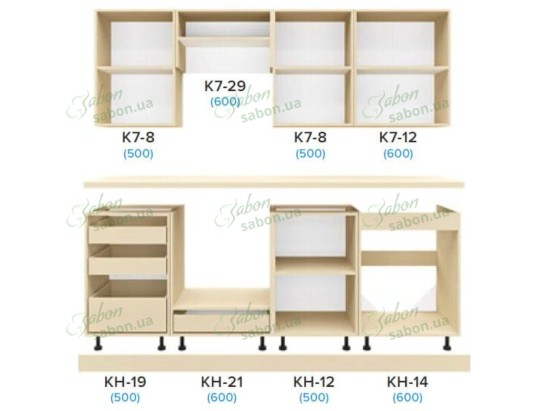 Кухня Фиоре 2.2m (B) 2