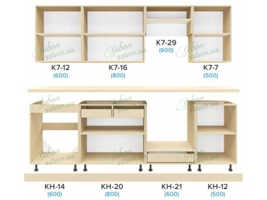 Кухня Фіоре 2.5m 2