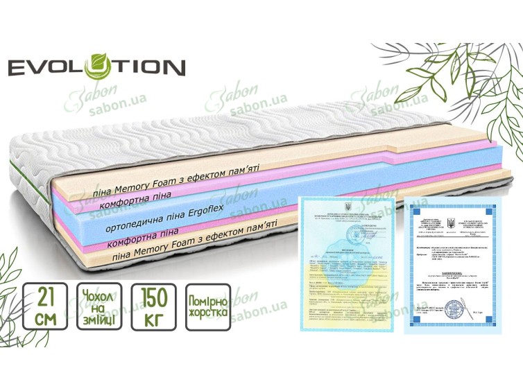 Ортопедичний матрац Evolution Advance 1