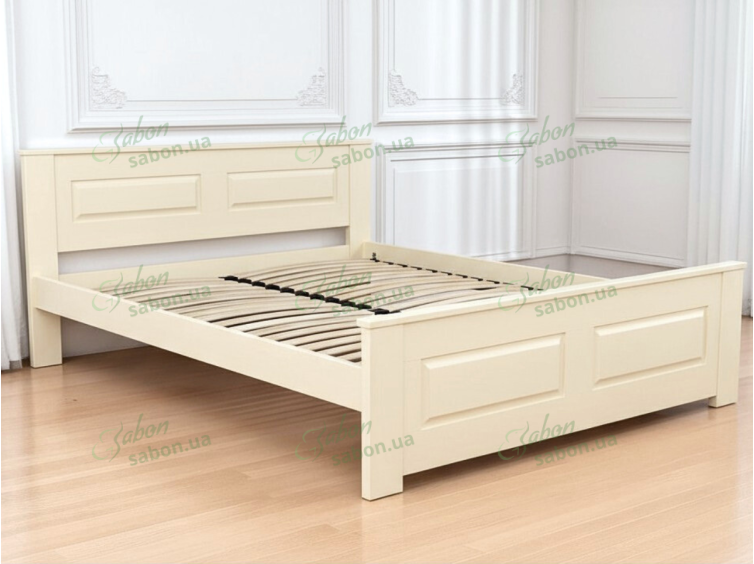 Дерев'яне ліжко Венеція ЛЮКС 1